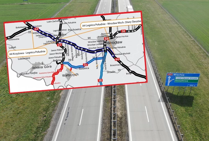 Nowy remont na autostradzie A4 potrwa 7 lat