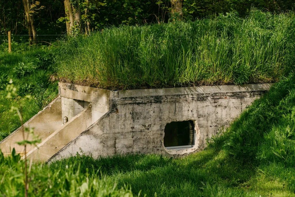 Ten bunkier to połączenie historii i nowoczesności   