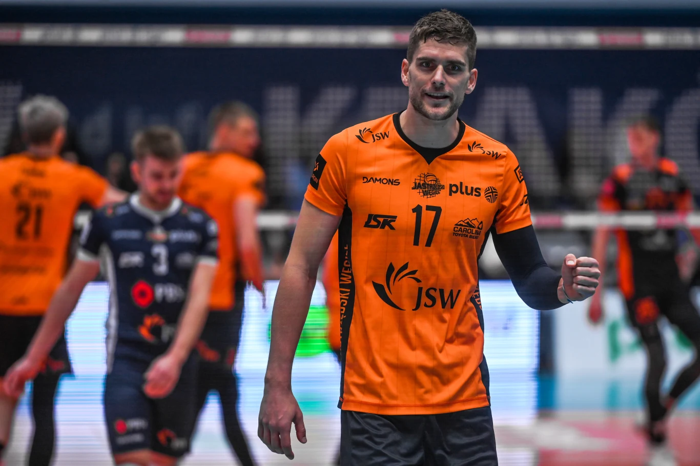 Trevor Clevenot w barwach Jastrzębskiego Węgla