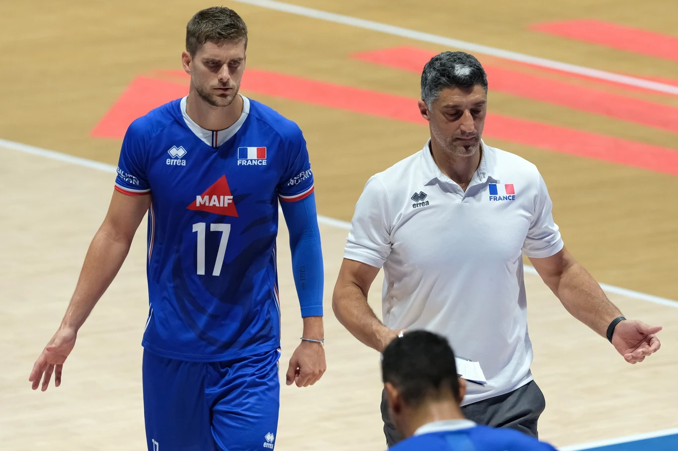 Trevor Clevenot w barwach reprezentacji Francji Trevor Clevenot w barwach reprezentacji Francji