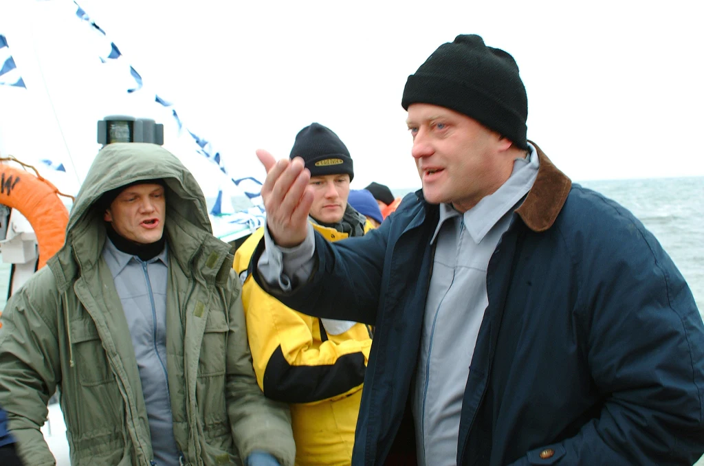 Edward Żentara i Cezary Pazura Edward Żentara i Cezary Pazura