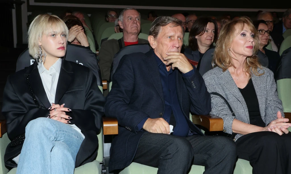 Helena Englert, Jan Englert i Beata Ścibakówna.