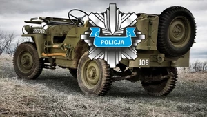 Nie do wiary, że polska Policja miała radiowozy w postaci Willys MB