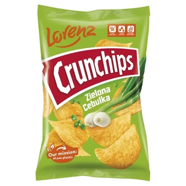 Crunchips Chipsy ziemniaczane zielona cebulka 140 g - 0
