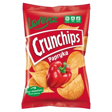 Crunchips Chipsy ziemniaczane o smaku papryka 140 g - 1