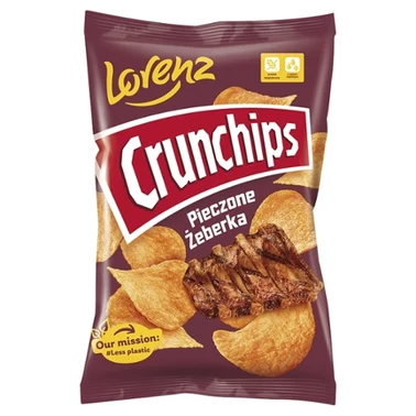 Crunchips Chipsy ziemniaczane o smaku pieczone żeberka 140 g - 1