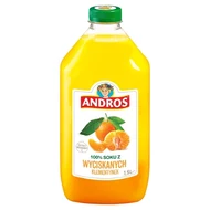 Andros 100 % soku z wyciskanych klementynek 1,5 l