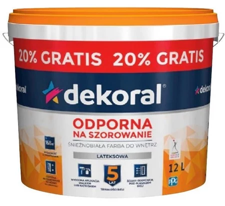 Farba lateksowa Dekoral