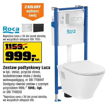 Zestaw podtynkowy Roca