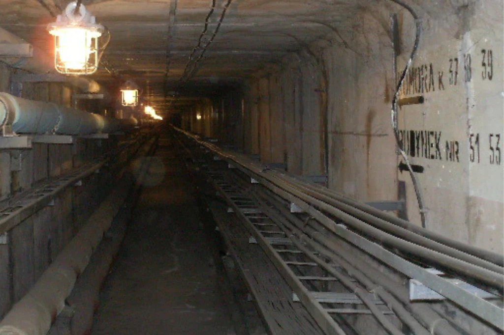 Tak wyglądają tunele, które znajdują się pod blokami "Nowego Miasta II"