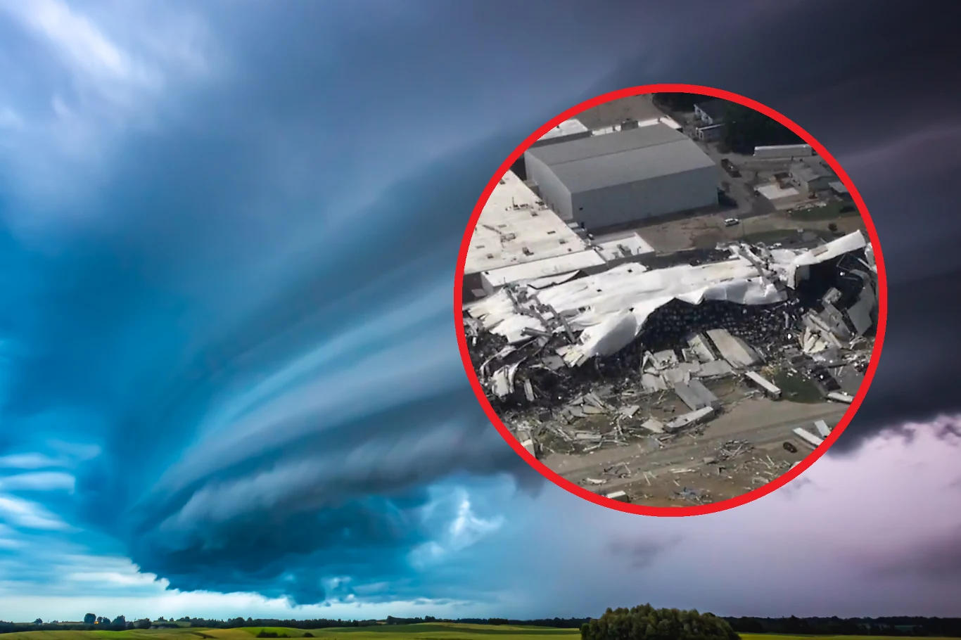 Potężne tornado przeszło przez Rocky Mount w Karolinie Pólnocnej w USA. Poważnie uszkodzona została fabryka leków Pfizera Potężne tornado przeszło przez Rocky Mount w Karolinie Pólnocnej w USA. Poważnie uszkodzona została fabryka leków Pfizera