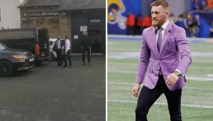 Conor McGregor uciekł z pogrzebu swojej ciotki