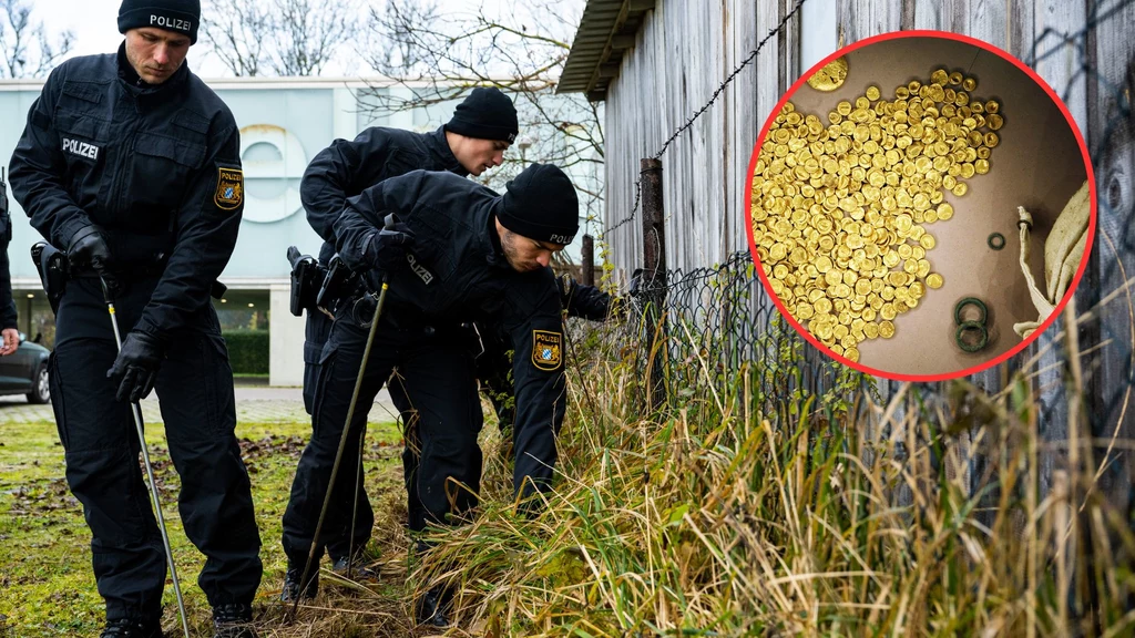 Policji udało się odzyskać część skradzionego złota