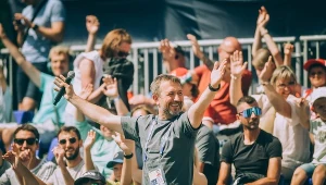 Dariusz "DJ Ucho" Ślęzak zabawiał publiczność w wielu miejscach