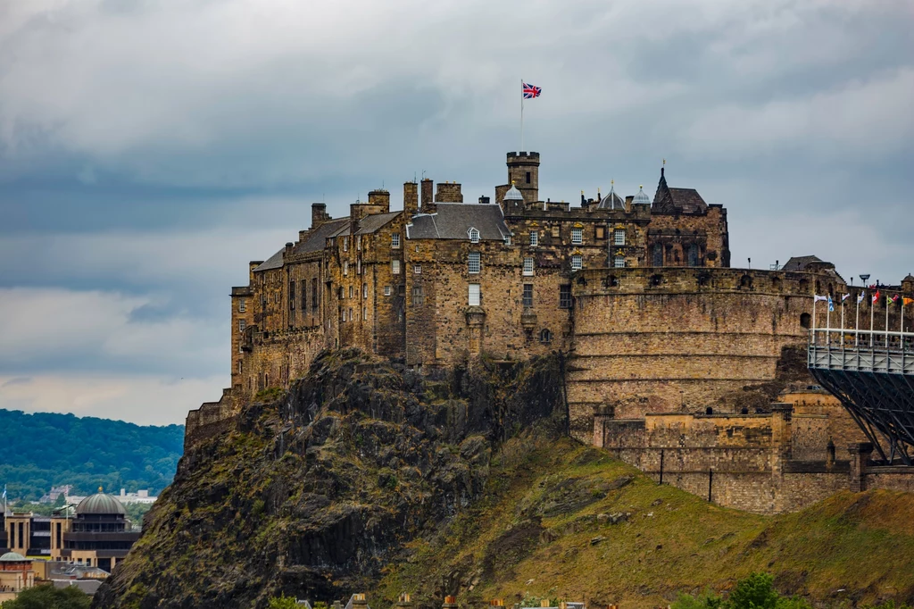 Najbardziej zatłoczoną atrakcją turystyczną okazał się szkocki Zamek w Edynburgu 