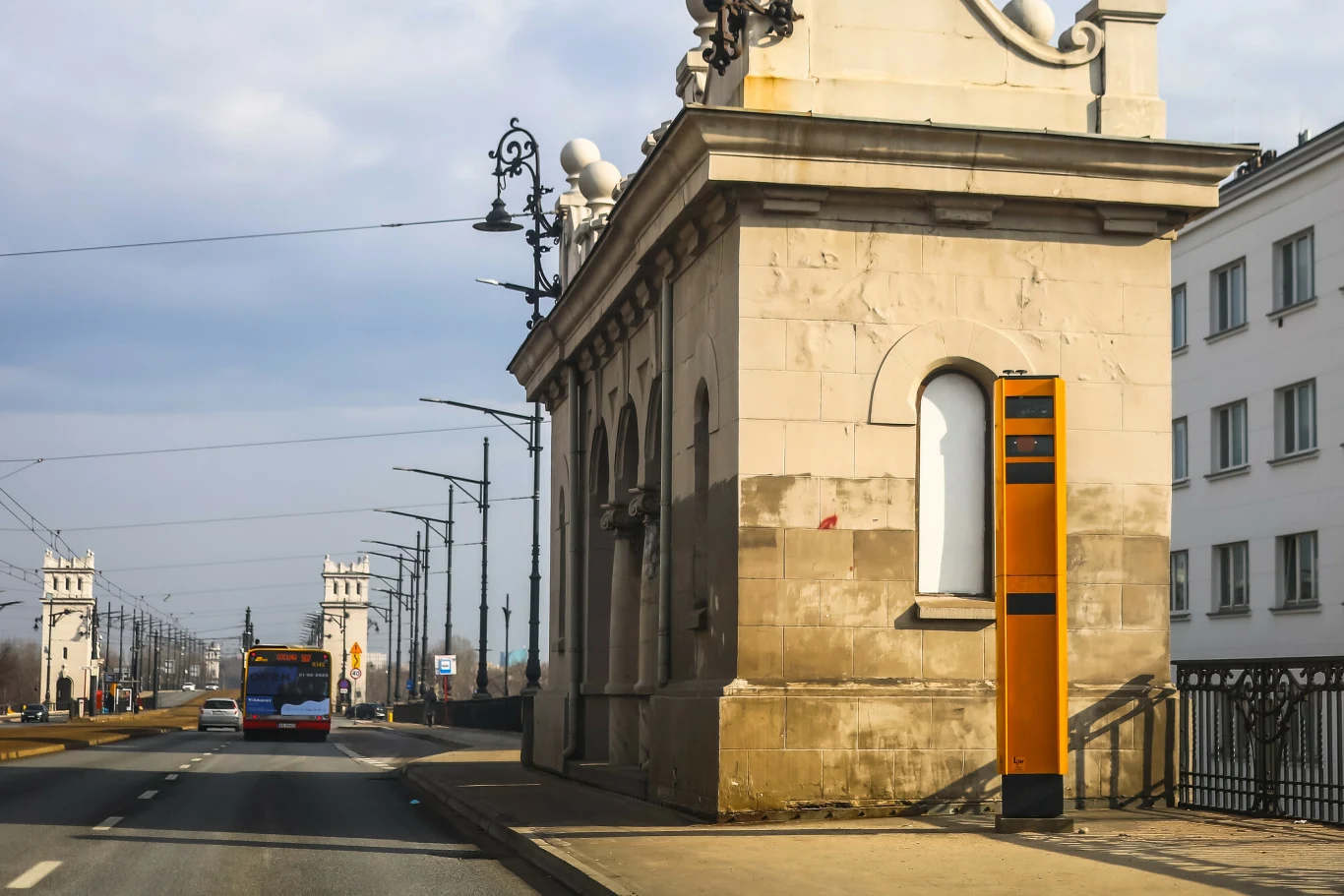 Na moście Poniatowskiego od kilku lat stoją fotoradary