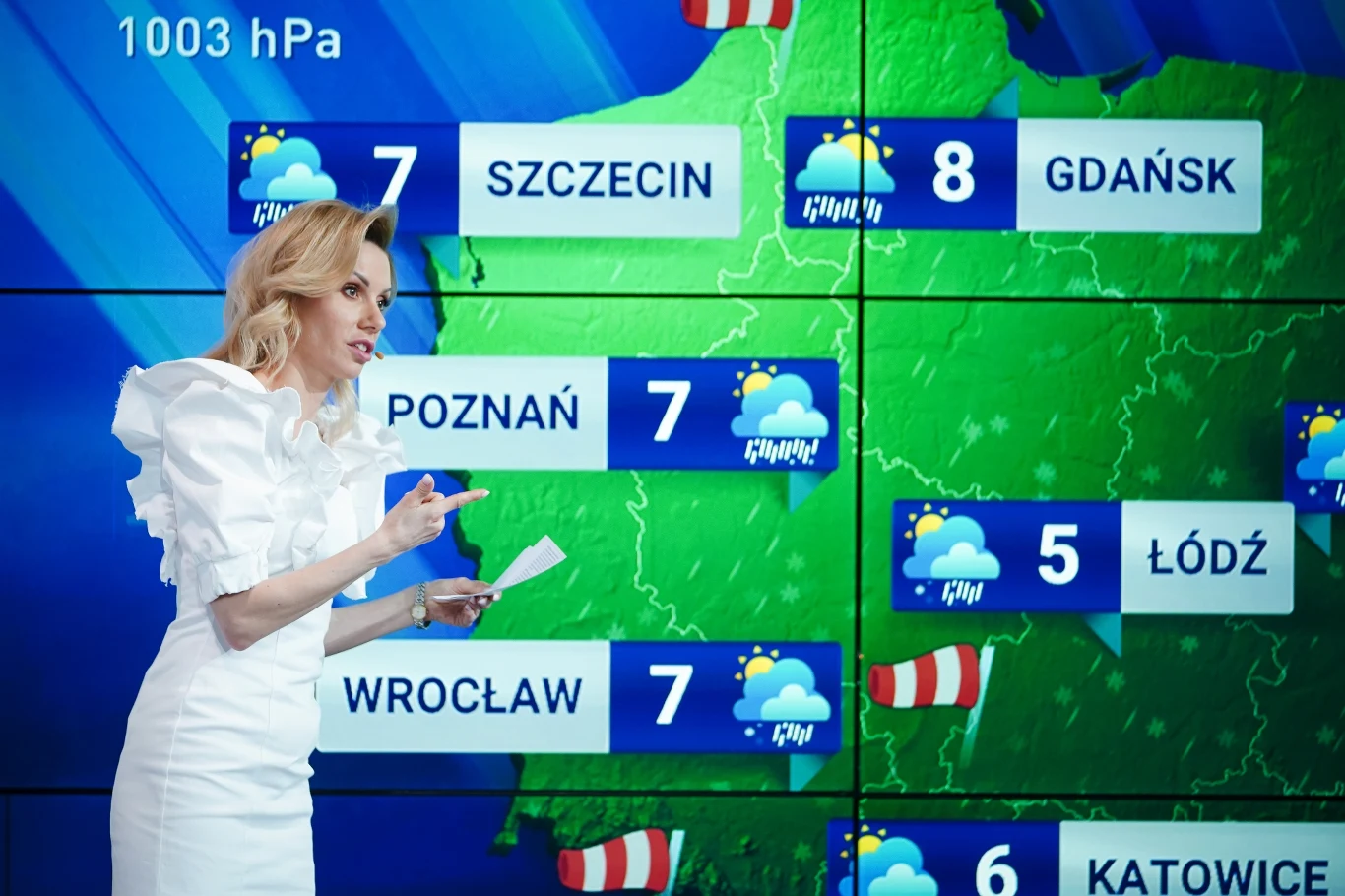 Pogodę w TVP zawsze zapowiada prezenterka. Co tym razem poszło nie tak? Pogodę w TVP zawsze zapowiada prezenterka. Co tym razem poszło nie tak?