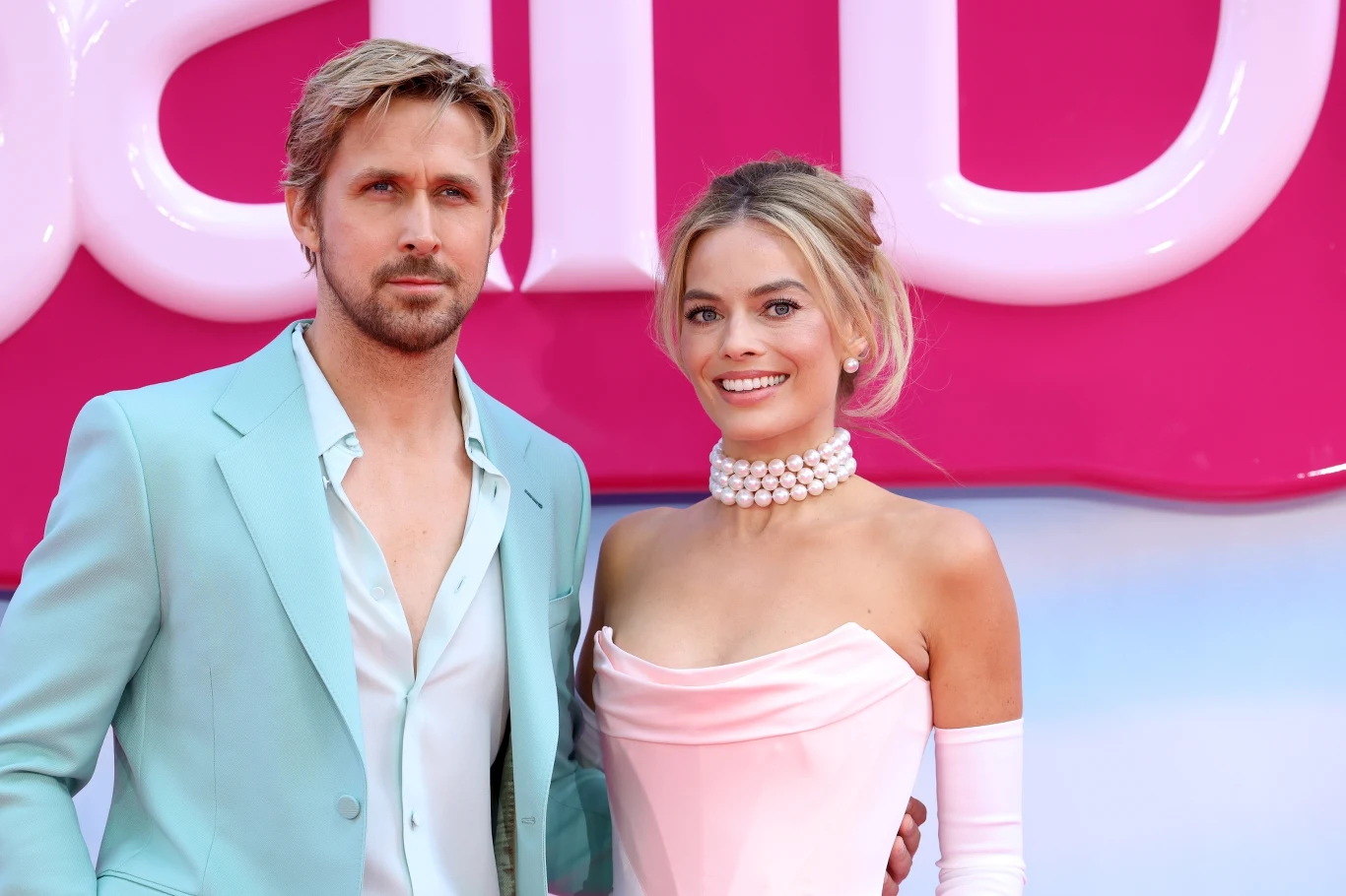 Margot Robbie i Ryan Gosling na premierze filmu Barbie