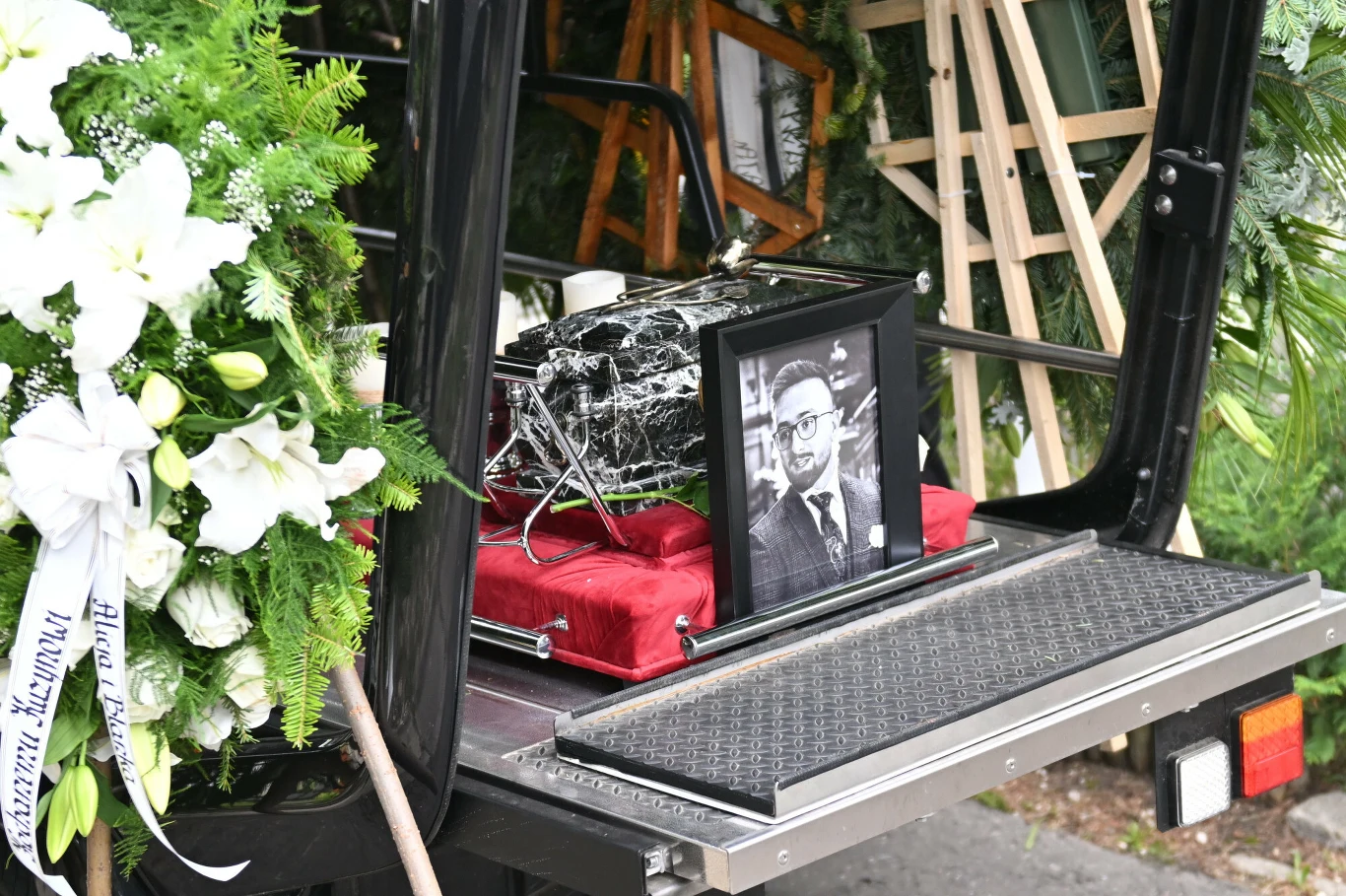 Pogrzeb Patryka Peretti Pogrzeb Patryka Peretti