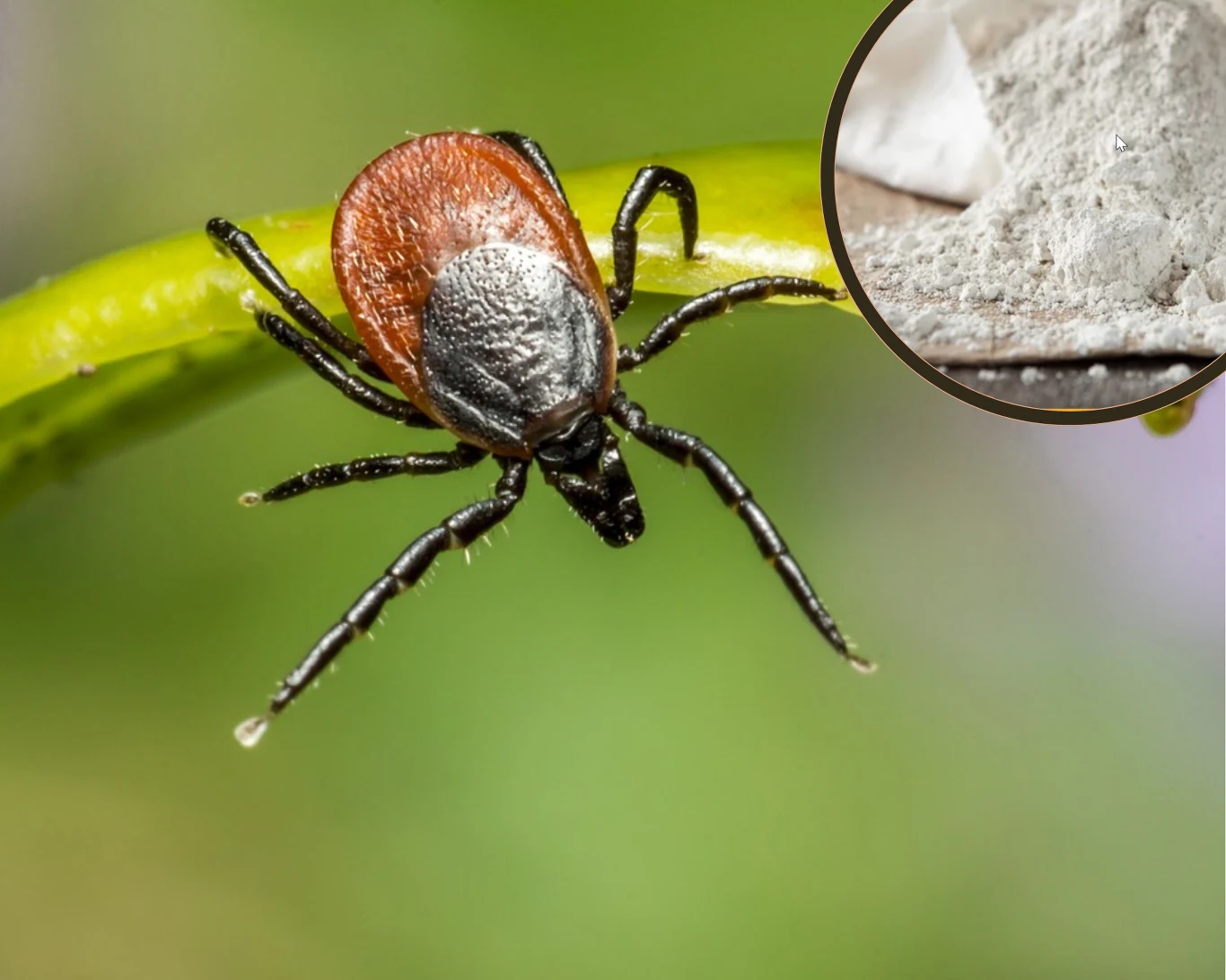 Jak poradzić sobie z kleszczami w ogrodzie? Pomocna może być ziemia okrzemkowa