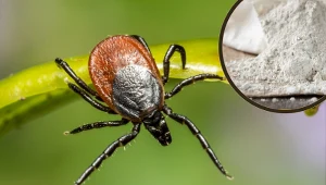 Naturalny sposób na kleszcze w ogrodzie. Rozsyp ten proszek i patrz, jak znikają