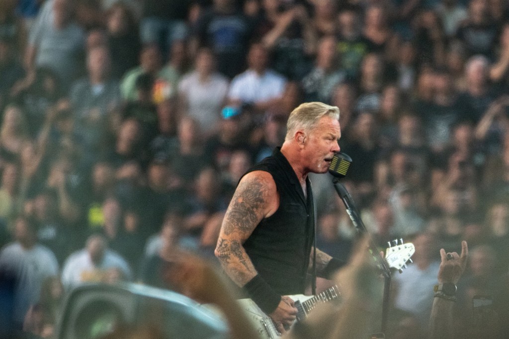 James Hetfield (Metallica) w akcji