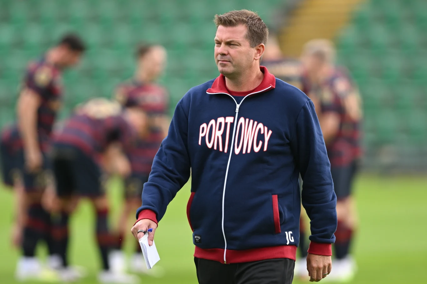 Trener Pogoni Szczecin Jens Gustafsson