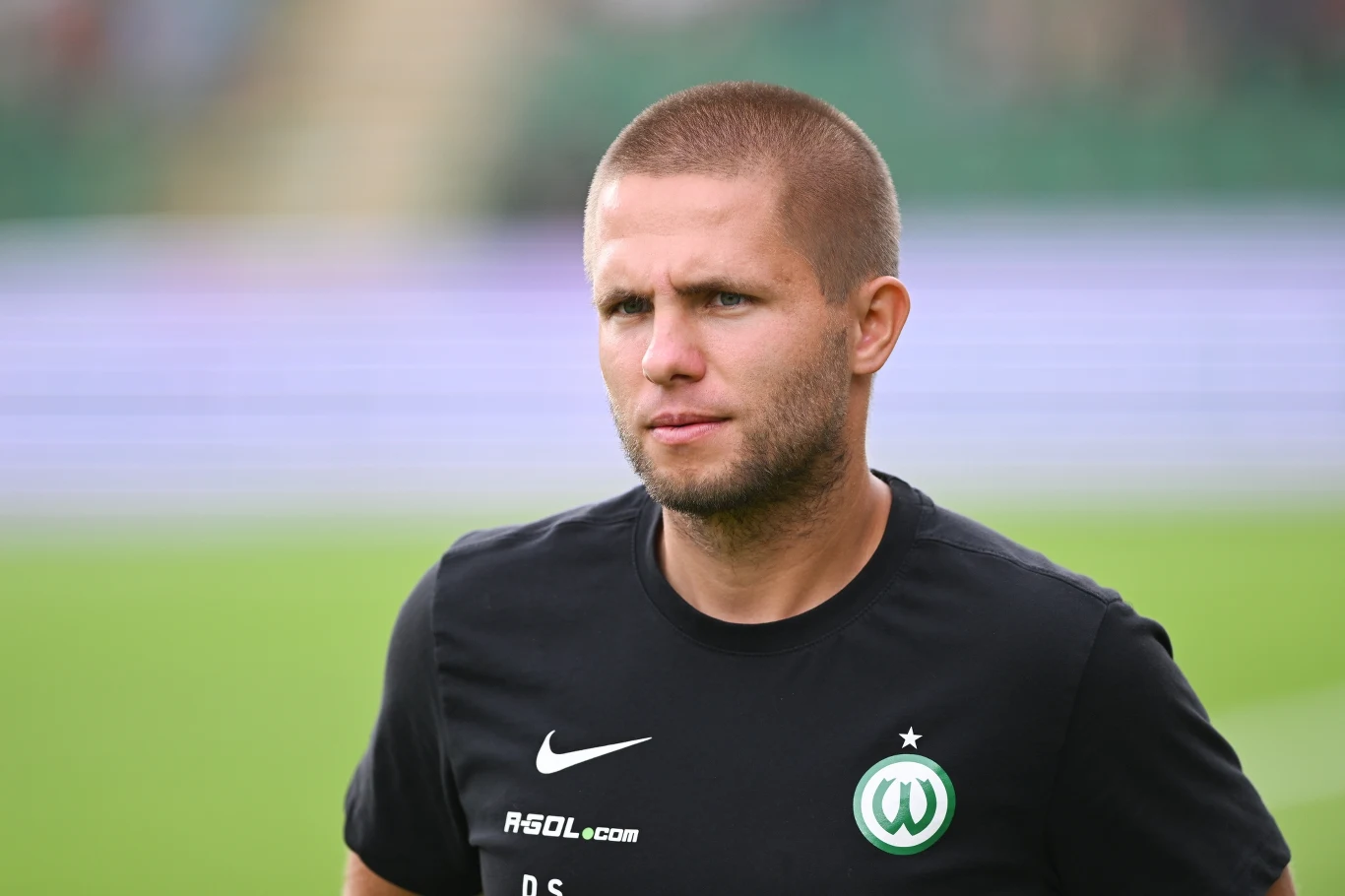 Trener Warty Poznań Dawid Szulczek