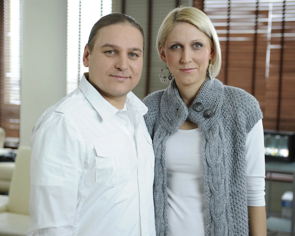 Paweł Golec i Katarzyna Golec. Paweł Golec i Katarzyna Golec.