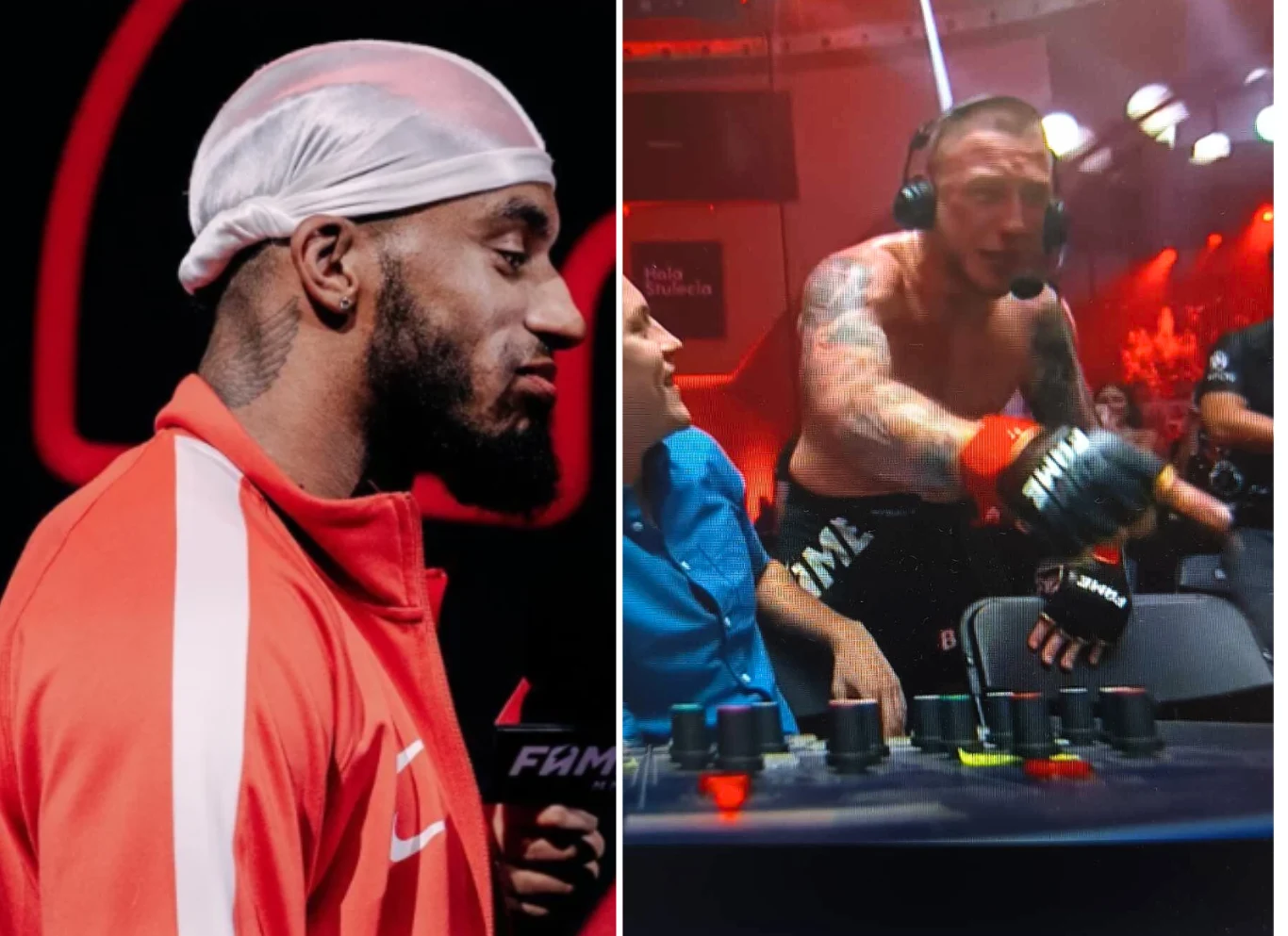 Fame Friday Arena. Alberto Simao oraz Jakub "Kubańczyk" Flas Fame Friday Arena. Alberto Simao oraz Jakub "Kubańczyk" Flas