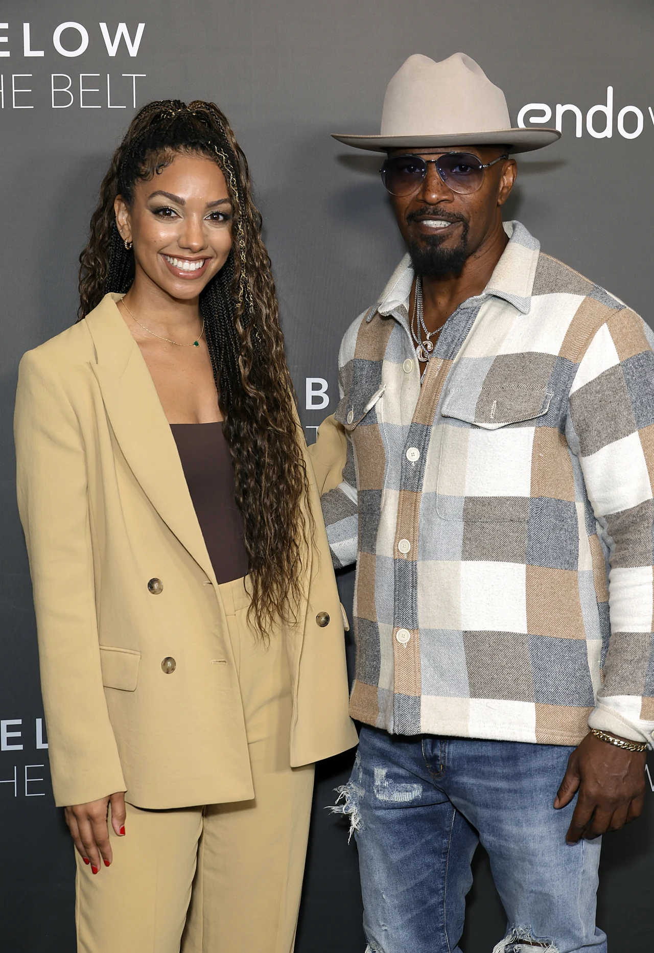 Jamie Foxx ze swoją córką Corrine