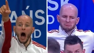 Smutek w kadrze, ale Bartosz Kurek zrobił show. "Nie widać w telewizji"