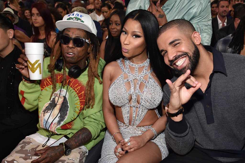 Wiz Khalifa, Nicki Minaj i Drake w 2017 roku