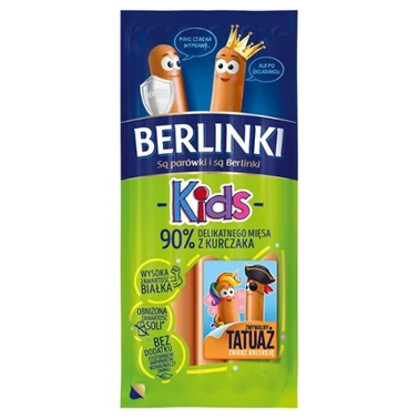 Berlinki Kids Kiełbasa 130 g - 0