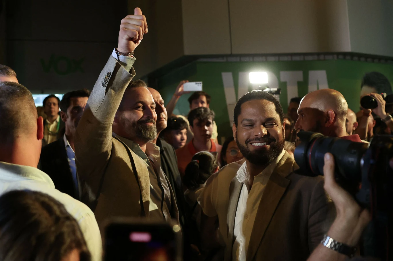 Lider Vox Santiago Abascal Lider Vox Santiago Abascal