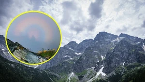 Widmo Brockenu zostało uwiecznione przez turystkę na Rysach