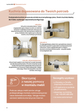 Castorama - katalog kuchnie 2023