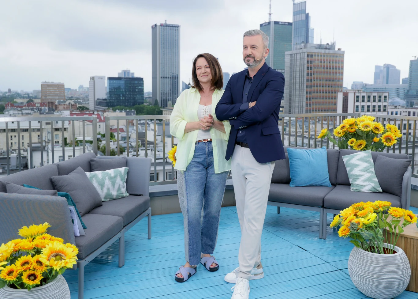 Ewa Drzyzga i Krzysztof Skórzyński Ewa Drzyzga i Krzysztof Skórzyński