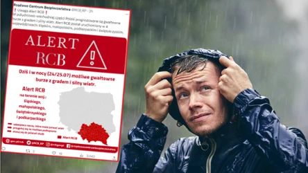 W poniedziałek ogłoszono alert RCB dla czterech województw na południu Polski