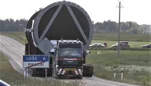 Ogromny transport dla Orlenu przejedzie przez Litwę. Jest rekordowo wielki