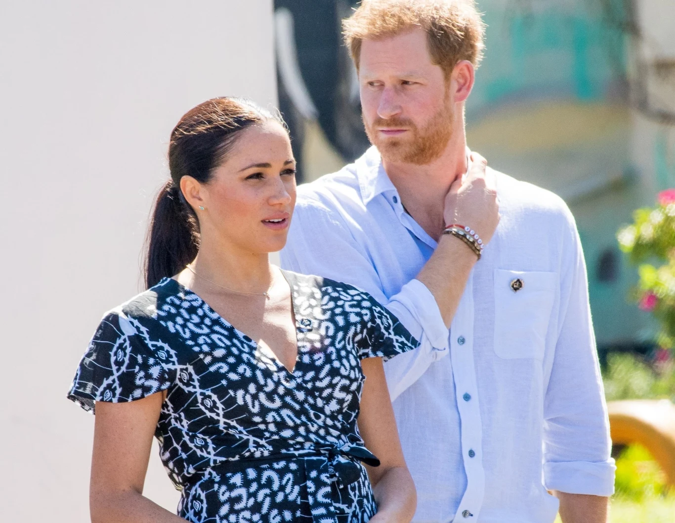 Meghan Markle i książę Harry. 