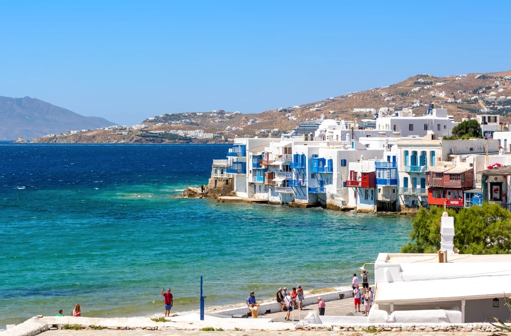 Grecka wyspa Mykonos to raj dla turystów.