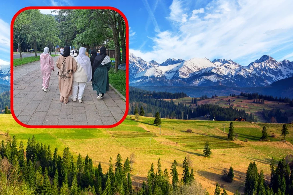"Pięknie i nie za gorąco" - tak zdaniem arabskich turystów jest w Tatrach