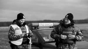 Kadr z filmu Agnieszki Holland "Zielona granica", fot. Agata Kubis