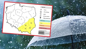 Jesień w środku lata? Szykuj się na potężne ulewy. Dużo alertów