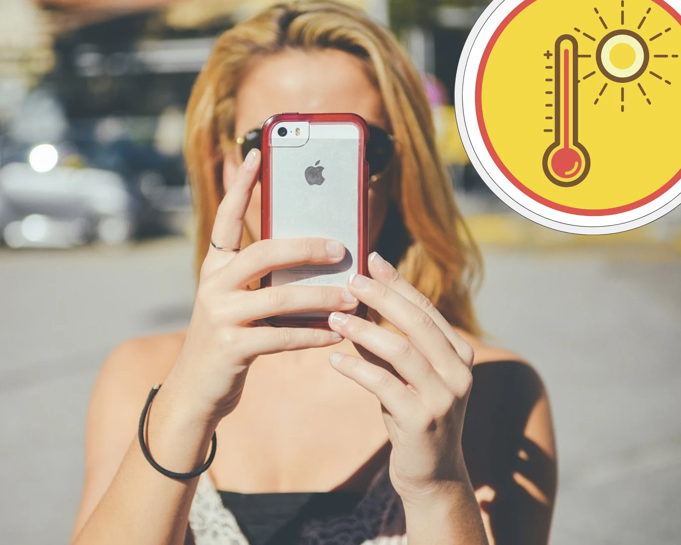 Zbyt wysoka temperatura negatywnie wpływa na urządzenia elektroniczne