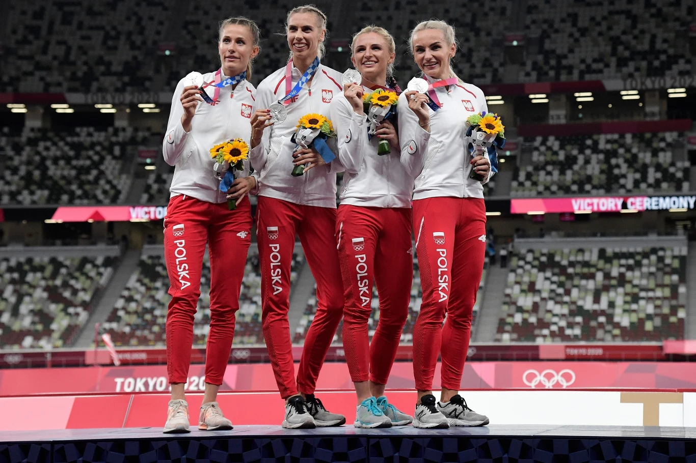 Polskie biegaczki na podium igrzysk w Tokio w 2021 roku