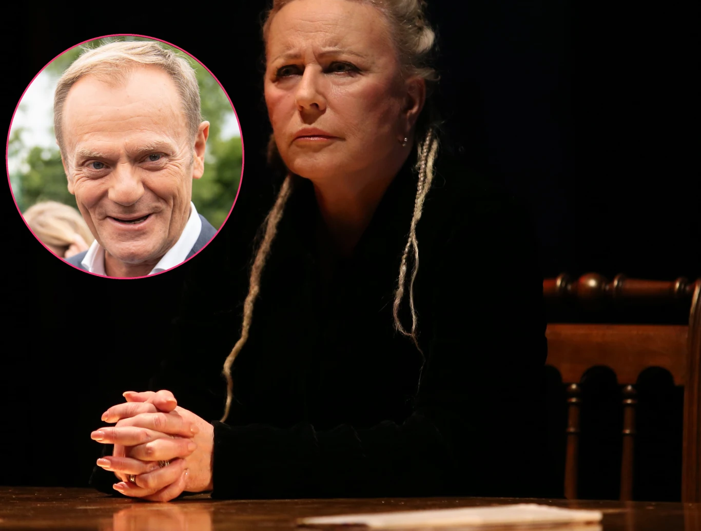 Krystyna Janda i Donald Tusk Krystyna Janda i Donald Tusk