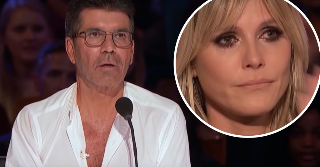 Simon Cowell nie wiedział, co powiedzieć, gdy poznał historię uczestnika. Heidi Klum zaczęła płakać