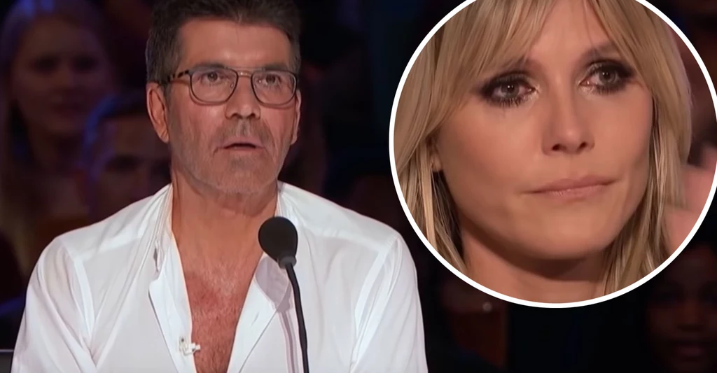 Simon Cowell nie wiedział, co powiedzieć, gdy poznał historię uczestnika. Heidi Klum zaczęła płakać